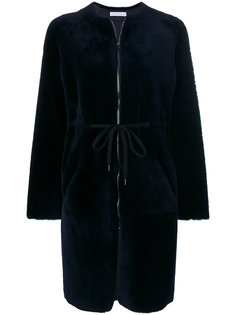 fur detail coat Inès & Maréchal