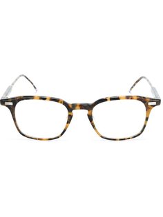 очки в черепаховой оправе  Thom Browne Eyewear