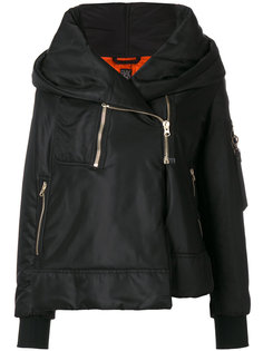 side zip jacket  Bacon