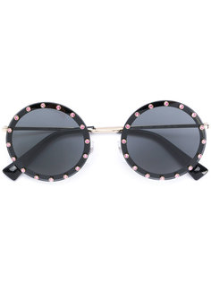 studded round sunglasses Valentino Eyewear