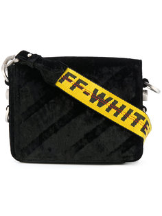 contrast logo strap shoulder bag  Off-White