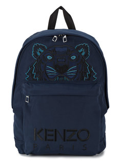 Embroidered Tiger Head Backpack Kenzo
