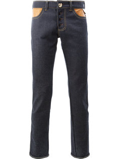 джинсы с контрастными карманами Wales Bonner