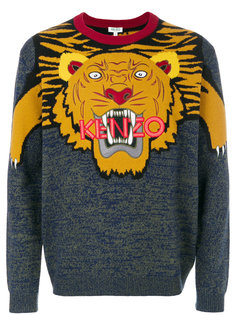 джемпер с принтом тигра Kenzo