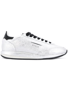 metallic lace up sneakers Ghoud