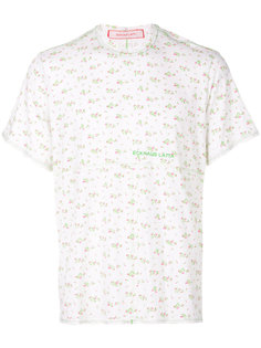 футболка с цветочным принтом Eckhaus Latta