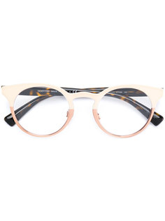 duotone frame glasses Valentino Eyewear
