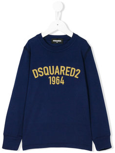 толстовка с логотипом Dsquared2 Kids