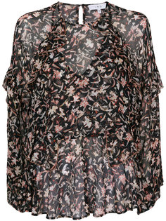 топ с цветочным принтом  Iro