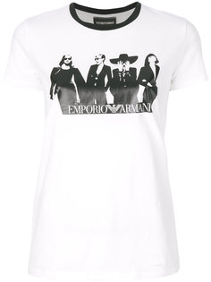 front printed T-shirt Emporio Armani