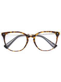 tortoiseshell glasses Valentino Eyewear