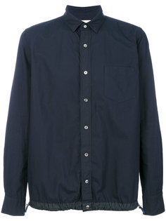 рубашка с присборенным подолом Sacai