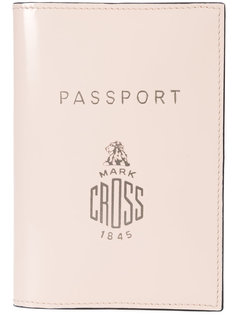 logo passport cover Mark Cross