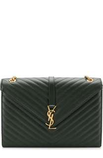 Сумка Classic Monogram large из стеганой кожи Saint Laurent