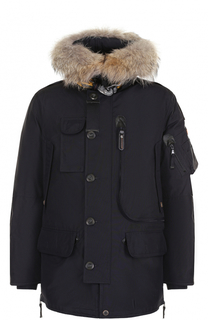 Пуховая парка Kodiak с меховой отделкой капюшона Parajumpers