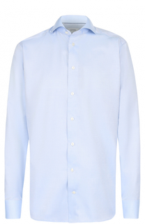 Хлопковая сорочка с воротником акула Eton