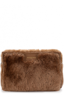 Клатч Bazar из овчины Balenciaga