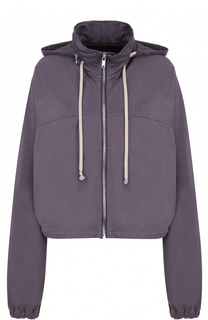 Кардиган свободного кроя на молнии с капюшоном Rick Owens
