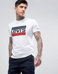 Футболка с логотипом Levis Sportswear - Белый
