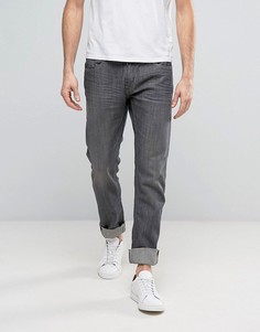 Серые выбеленные джинсы слим Blend Twister - Серый