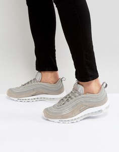 Бежевые кроссовки Nike Air Max 97 921826-002 - Коричневый