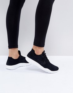 Черные кроссовки Nike Training Free Flyknit - Черный