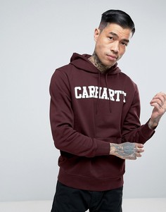 Худи классического кроя Carhartt WIP College - Красный