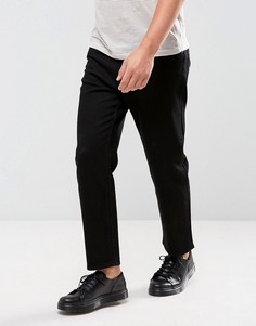 Насыщенно-черные джинсы в стиле 90-х Cheap Monday - Черный