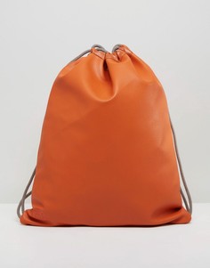 Темно-оранжевый рюкзак на шнурке эксклюзивно для Mi-Pac - Оранжевый