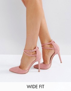 Туфли-лодочки для широкой стопы Truffle Collection - Розовый