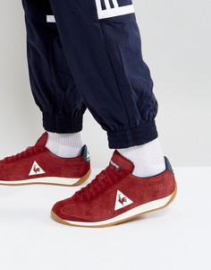 Красные кроссовки из нубука Le Coq Sportif Quartz 1720087 - Красный
