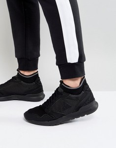 Черные кроссовки со светоотражающей отделкой Le Coq Sportif Omicron 1720063 - Черный