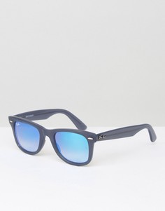 Солнцезащитные очки-вайфареры Ray-Ban 0RB4340 - Синий