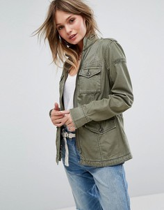 Куртка-рубашка Abercrombie & Fitch - Зеленый
