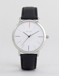 Часы с кожаным ремешком Paul Smith P10051 MA, 41 мм - Черный