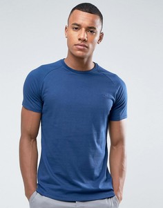 Меланжевая футболка Threadbare - Темно-синий
