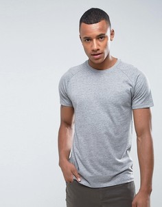 Меланжевая футболка Threadbare - Серый