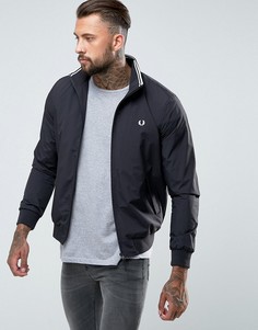 Черная куртка Харрингтон Fred Perry Brentham - Черный