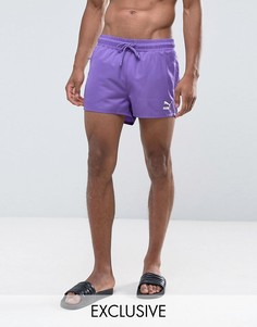 Фиолетовые шорты для плавания в стиле ретро Puma 57659602 эксклюзивно для ASOS - Фиолетовый