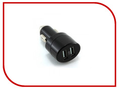 Зарядное устройство Gembird 2xUSB 2A Black MP3A-UC-CAR6