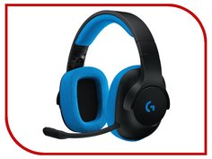 Гарнитура Logitech G233 Prodigy Black/Cyan 981-000703