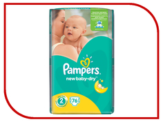 Подгузники Pampers New Baby-Dry Mini 3-6кг 76шт 4015400735878