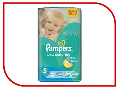 Подгузники Pampers Active Baby-Dry Junior 11-18кг 64шт 4015400736370