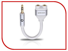 Аксессуар Oehlbach 2x3.5 Jack F - 3.5 Jack M White 60020
