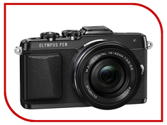 Фотоаппарат Olympus PEN E-PL6 Double Kit 14-42 mm II R & 40-150 mm R Black-Black-Black