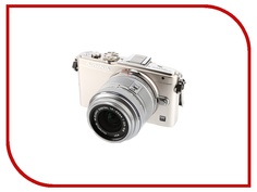 Фотоаппарат Olympus PEN E-PL6 Double Kit 14-42 mm II R & 40-150 mm R Silver-Silver-Silver