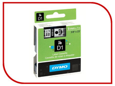 Картридж DYMO D1 9mm-7m для принтеров этикеток S0720670