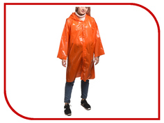 Плащ-дождевик Русский дождевик Люкс 80мкр р.UNI Orange