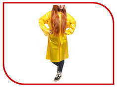 Плащ-дождевик Русский дождевик Люкс 80мкр р.UNI Yellow