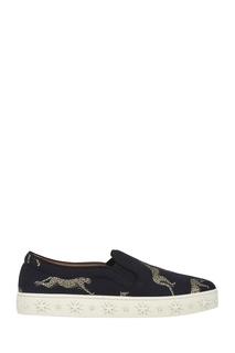 Текстильные слипоны Cosmic Slip-On Aquazzura